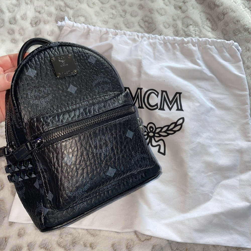 MCM X-Mini Stark Backpack in Visetos *Sold Out*